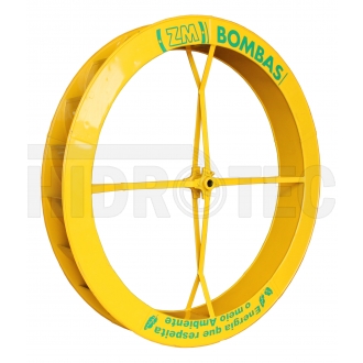 Roda 1,40 x 0,18 de aço ZM-1P-38 / ZM-44