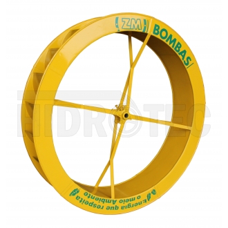 Roda 1,40 x 0,25 de aço ZM-38 / ZM-51 / ZM-63