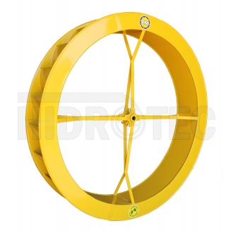 Roda 1,50 x 0,25 de aço ZM-38 / ZM-51 / ZM-63