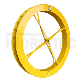 Roda 1,80 x 0,18 de aço ZM-38 / ZM-51 / ZM-63